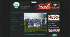 Desktop Screenshot of eringobraghgaa.ie